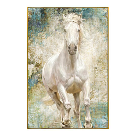 Schilderij Wit Paard