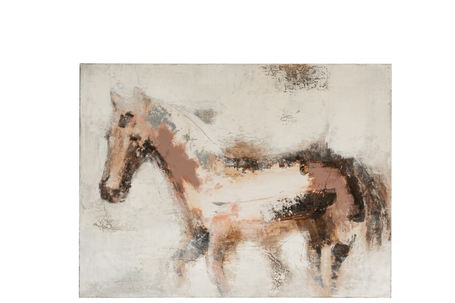 Schilderij Paard Abstract